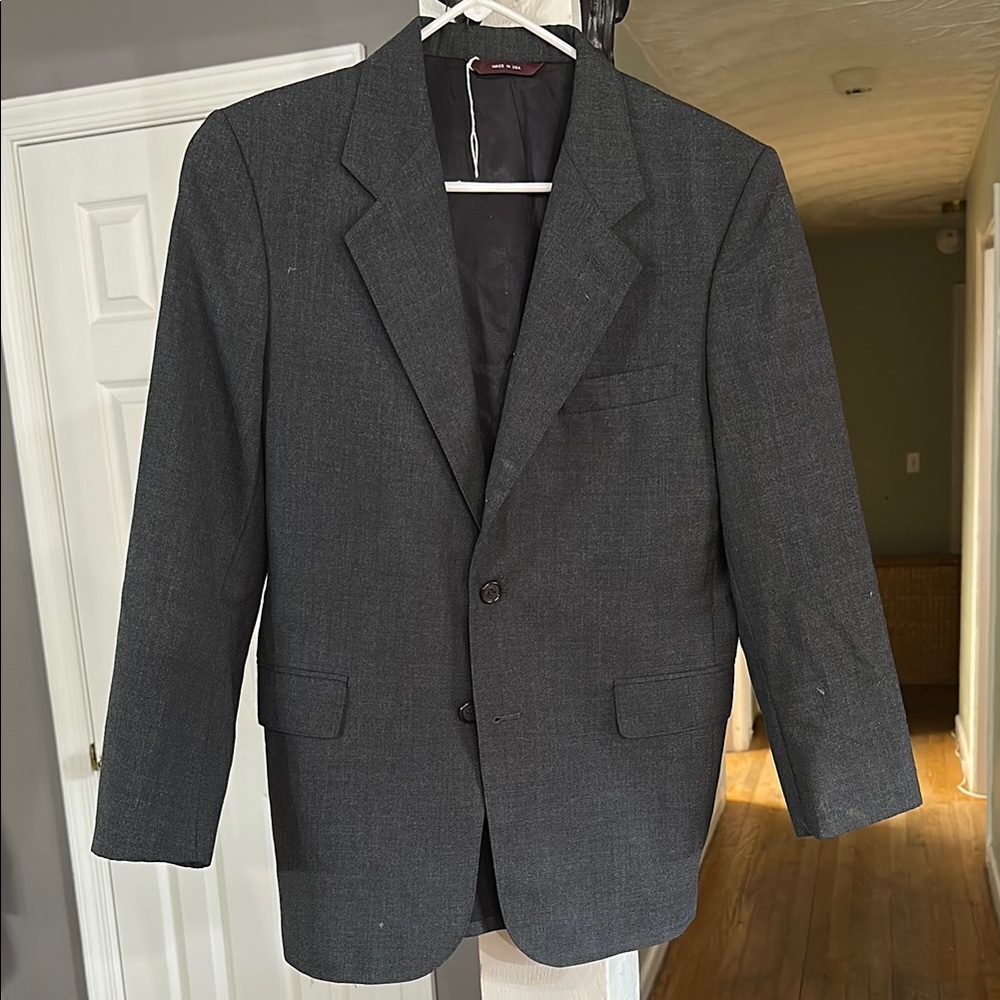Brooks Brothers Charcoal Gray Blazer